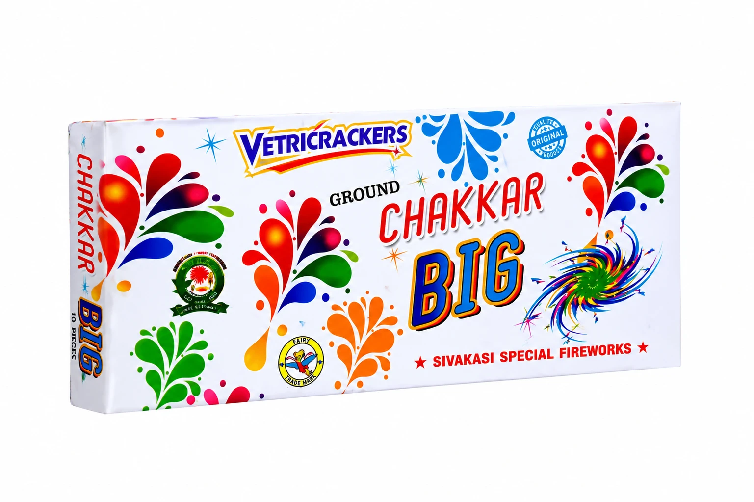 Ground Chakkar Big 10 Pcs
