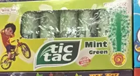 Tic Tac Mint Green Crackling Fountains