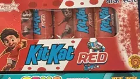 Kit Kat-Red Crackling Fountains