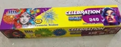240 Shots Multicolors Crackling-Premium