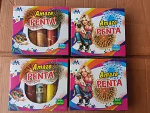 Mini Animation 5 Color Fountain 5box In 1 Bundle