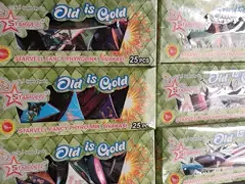 Old Is Gold Color Bijily Crackers